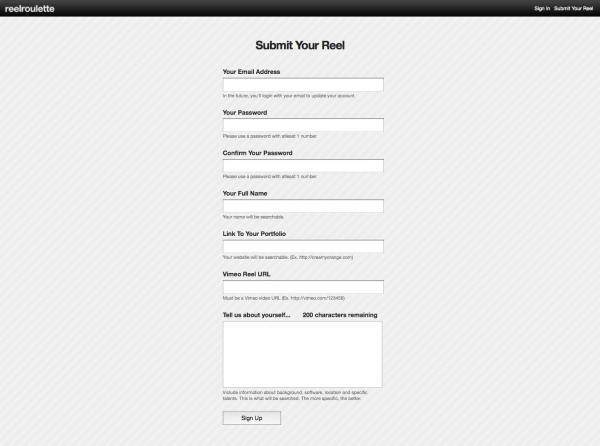 Picture 4 Simple Sign Up